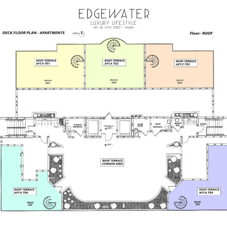 Edgewater Floorplan - Miami